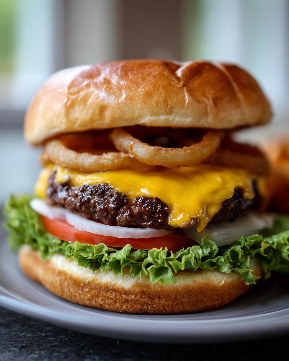 Printable Beef Ranch Cheeseburger Recipe - detail 2