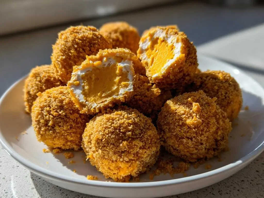 Pumpkin Pie Bites from Leftover Pie