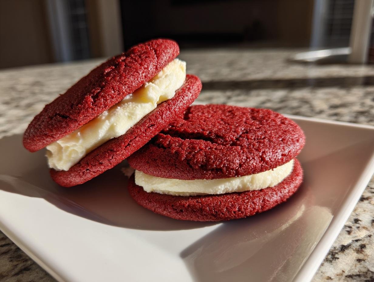 Red Velvet Sandwich Treats