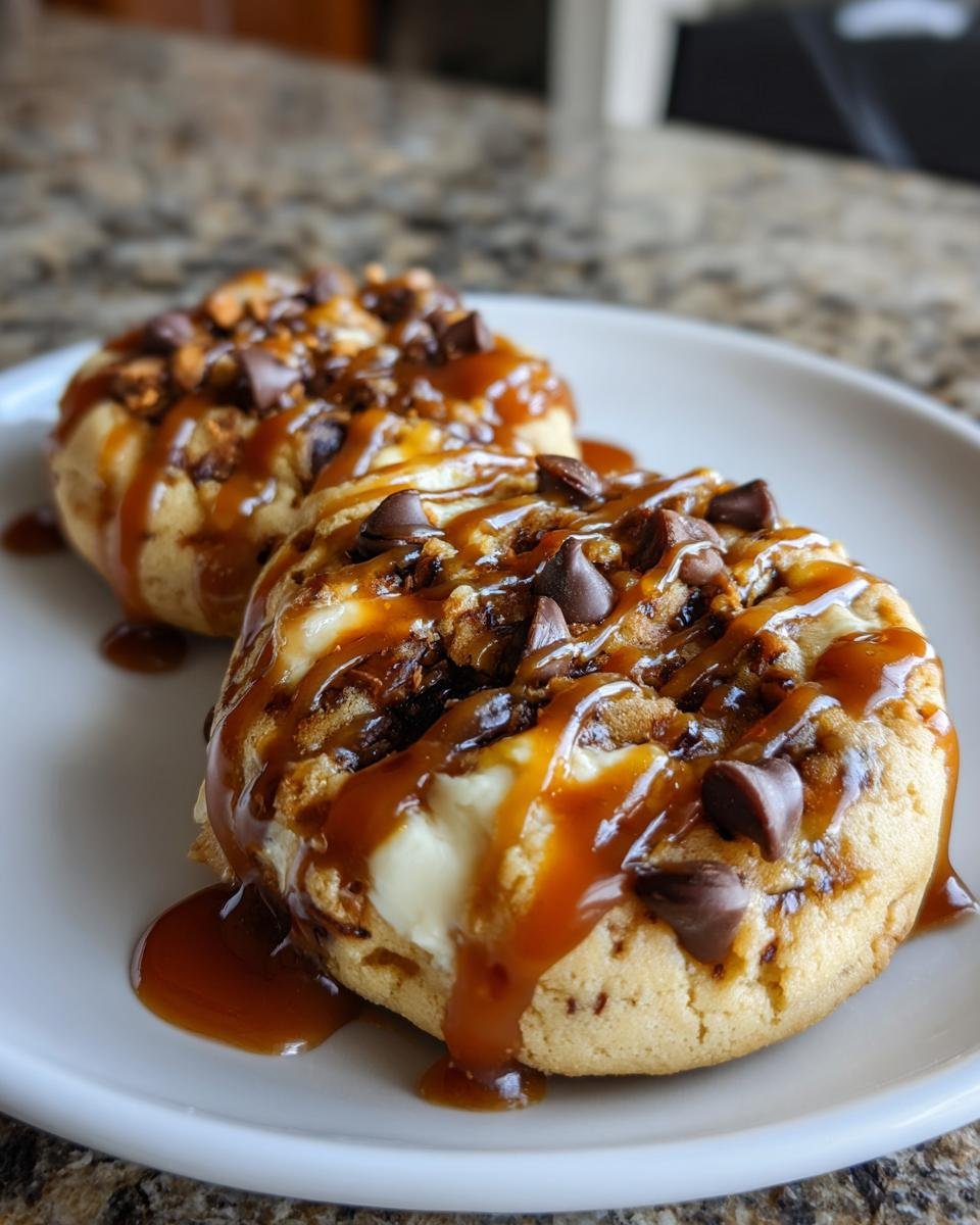 Salted Caramel Cheesecake Cookies - detail 2