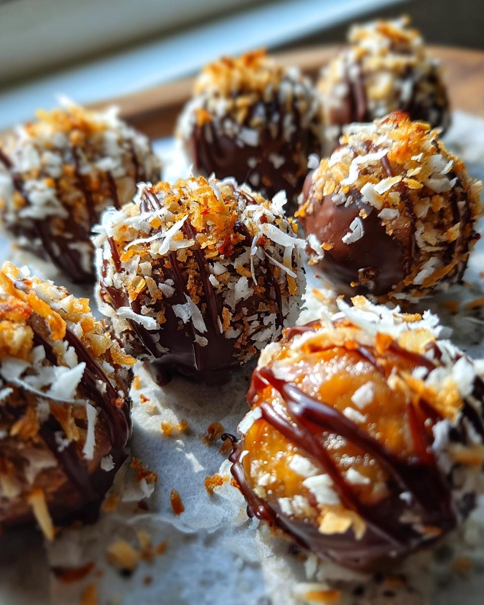 Samoa Truffles Caramel Coconut - detail 2