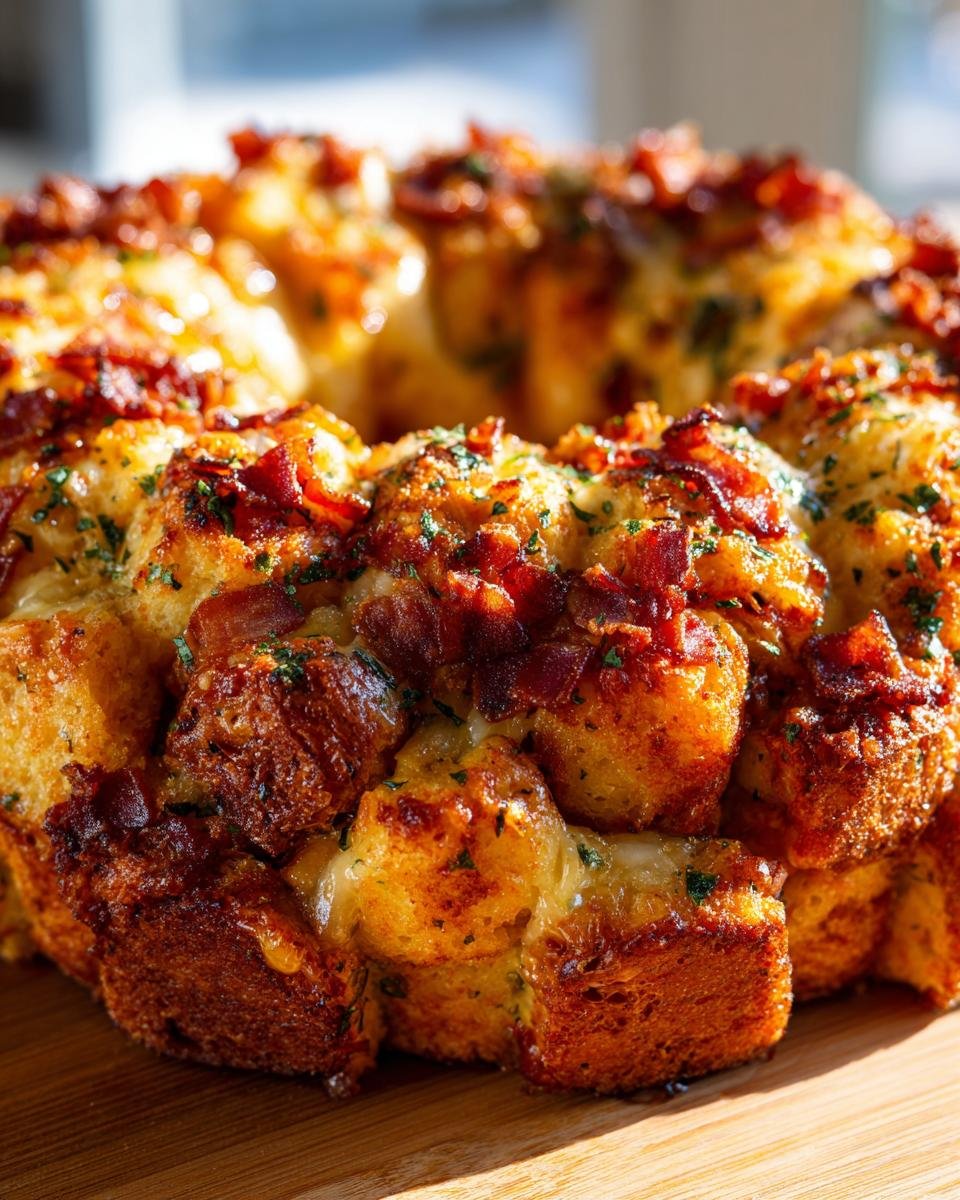 Savory Monkey Bread with Canned Biscuits - detail 1