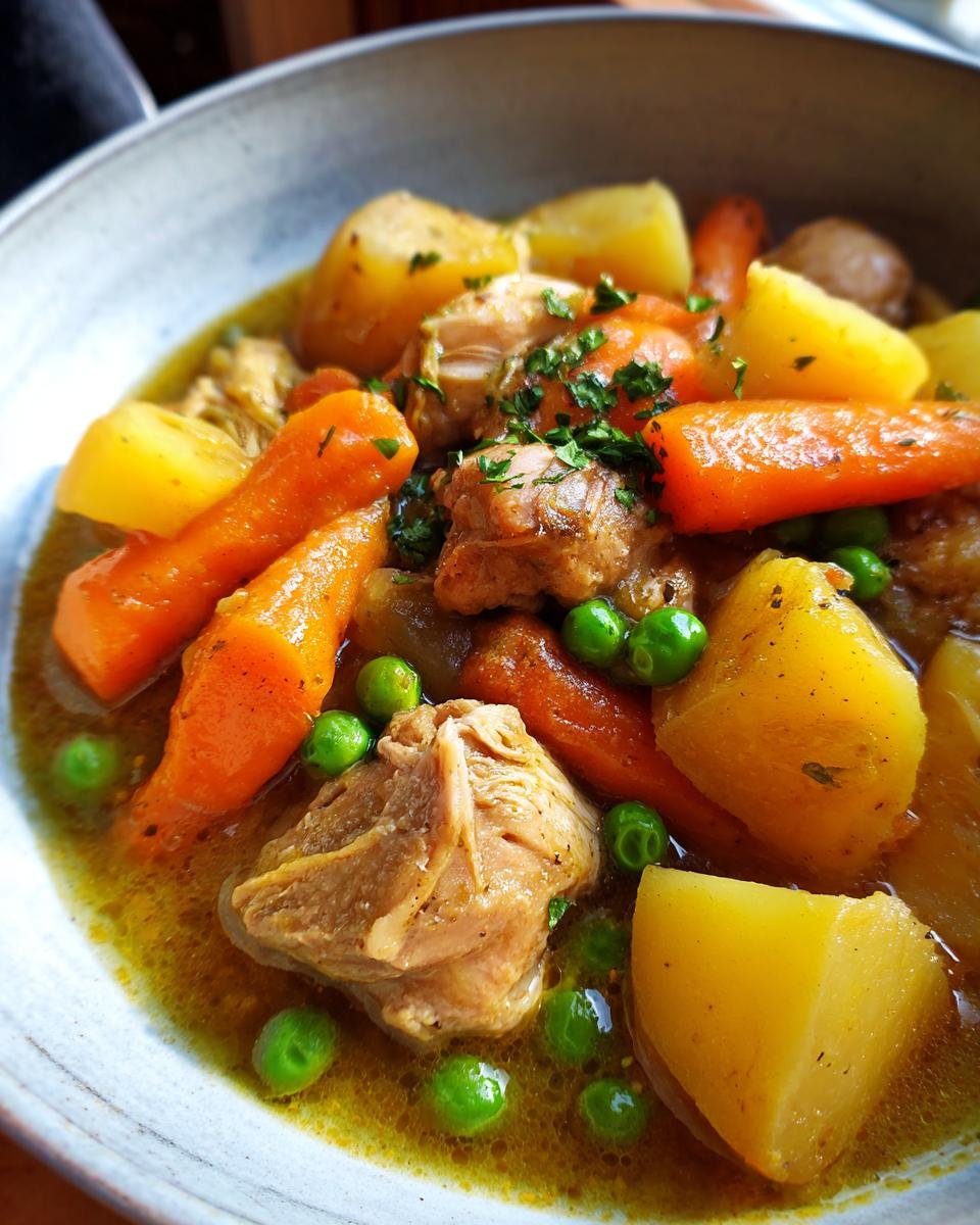 Slow Cooker Chicken Stew Recipe - detail 1