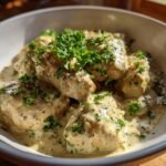 Slow Cooker Creamy Chicken & Gravy