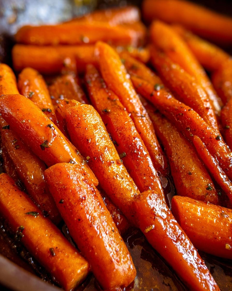 Slow Cooker Magic: Maple & Brown Sugar Glazed Carrots - detail 1