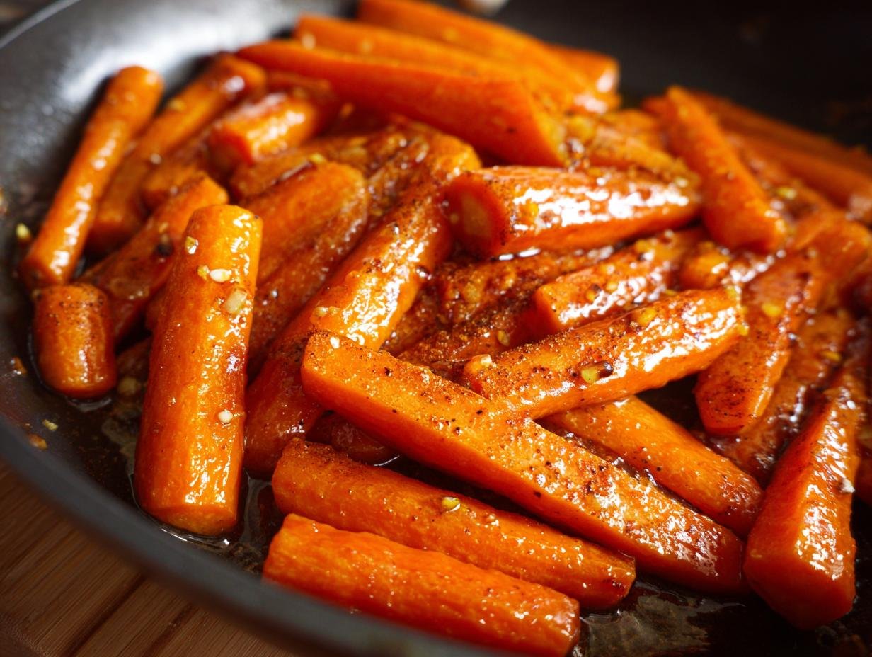 Slow Cooker Magic: Maple & Brown Sugar Glazed Carrots