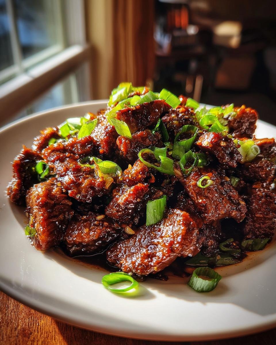 Slow Cooker Mongolian Beef - detail 1