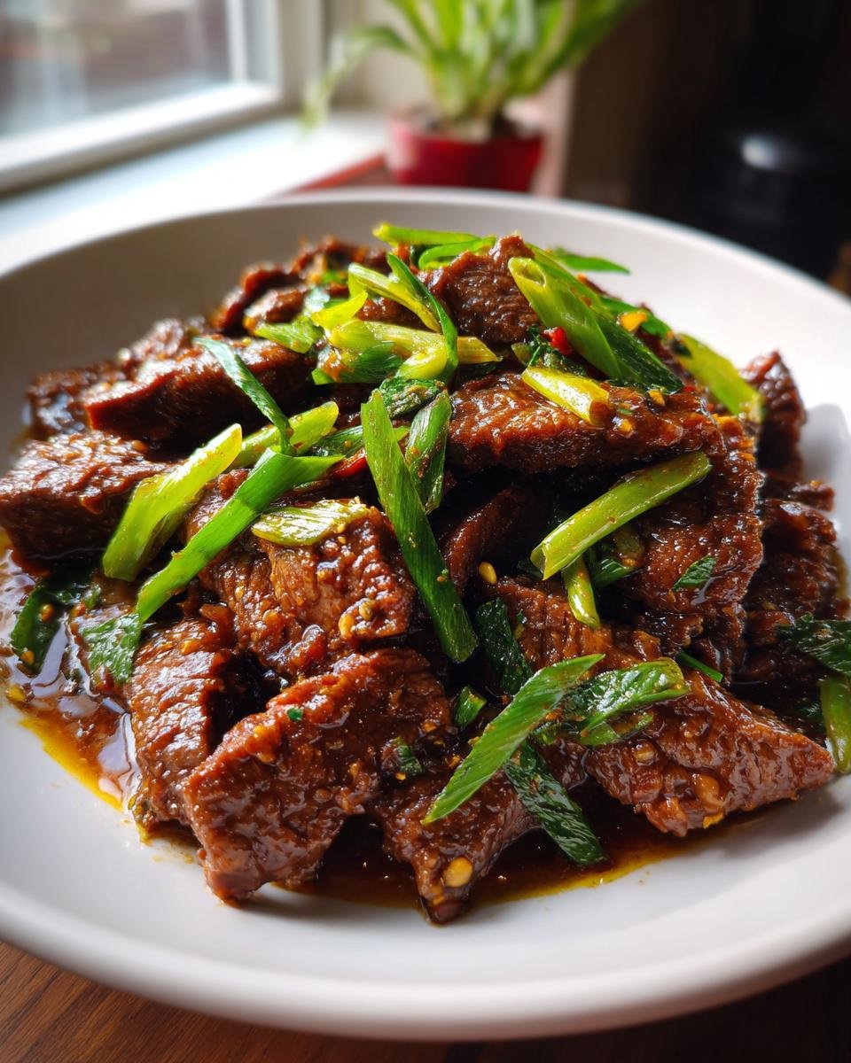 Slow Cooker Mongolian Beef - detail 2