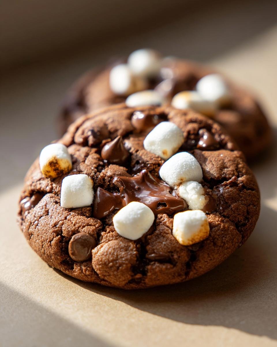 S’mores Brownie Cookies - detail 1