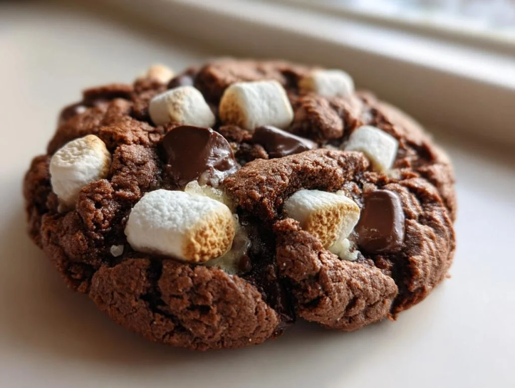 S’mores Brownie Cookies