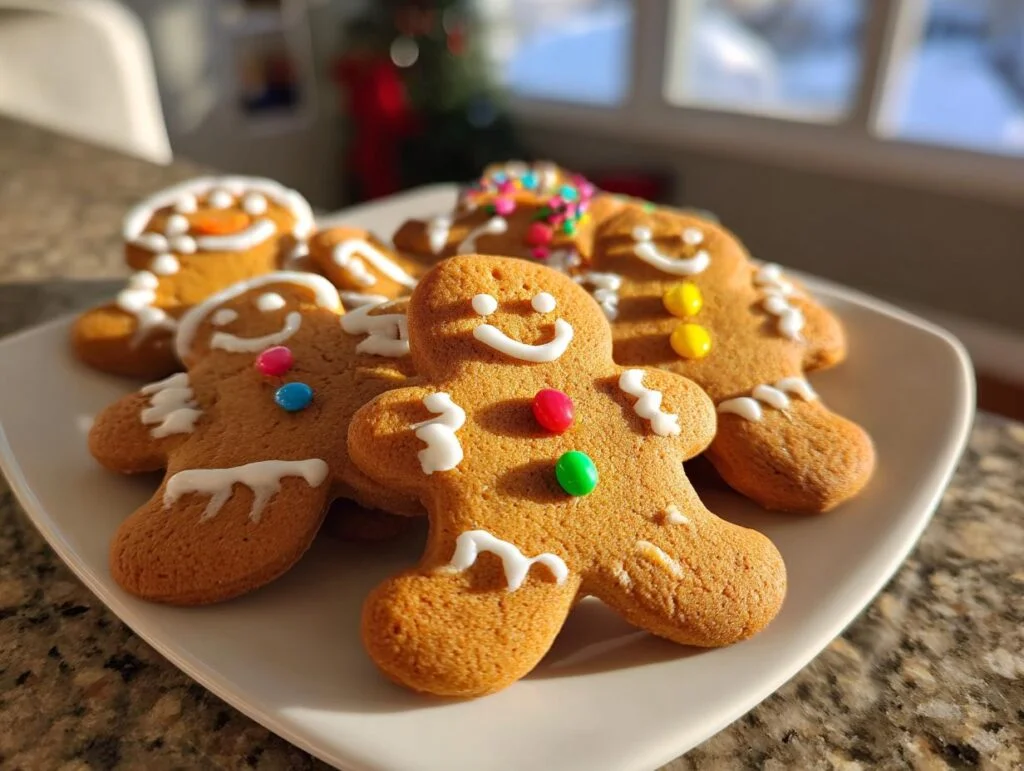 Soft & Chewy Gingerbread Men Cookies Recipe