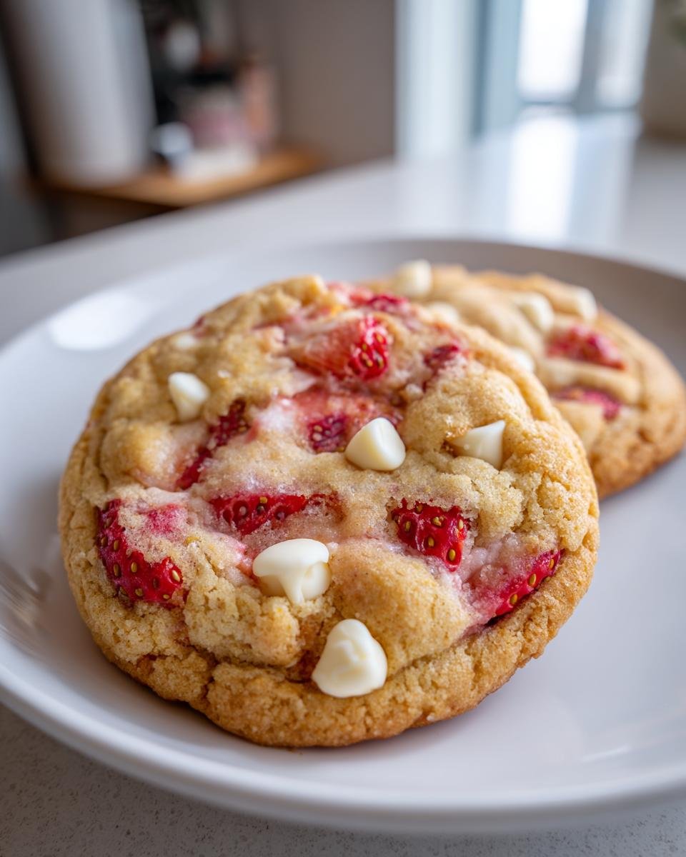 Strawberry Cheesecake Cookies Recipe with Homemade - detail 1