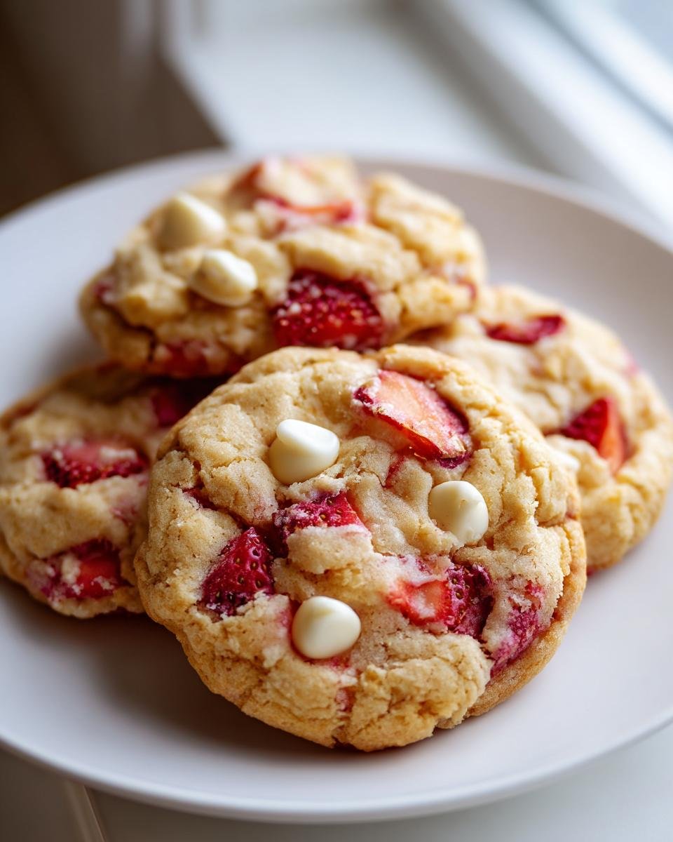 Strawberry Cheesecake Cookies Recipe with Homemade - detail 2
