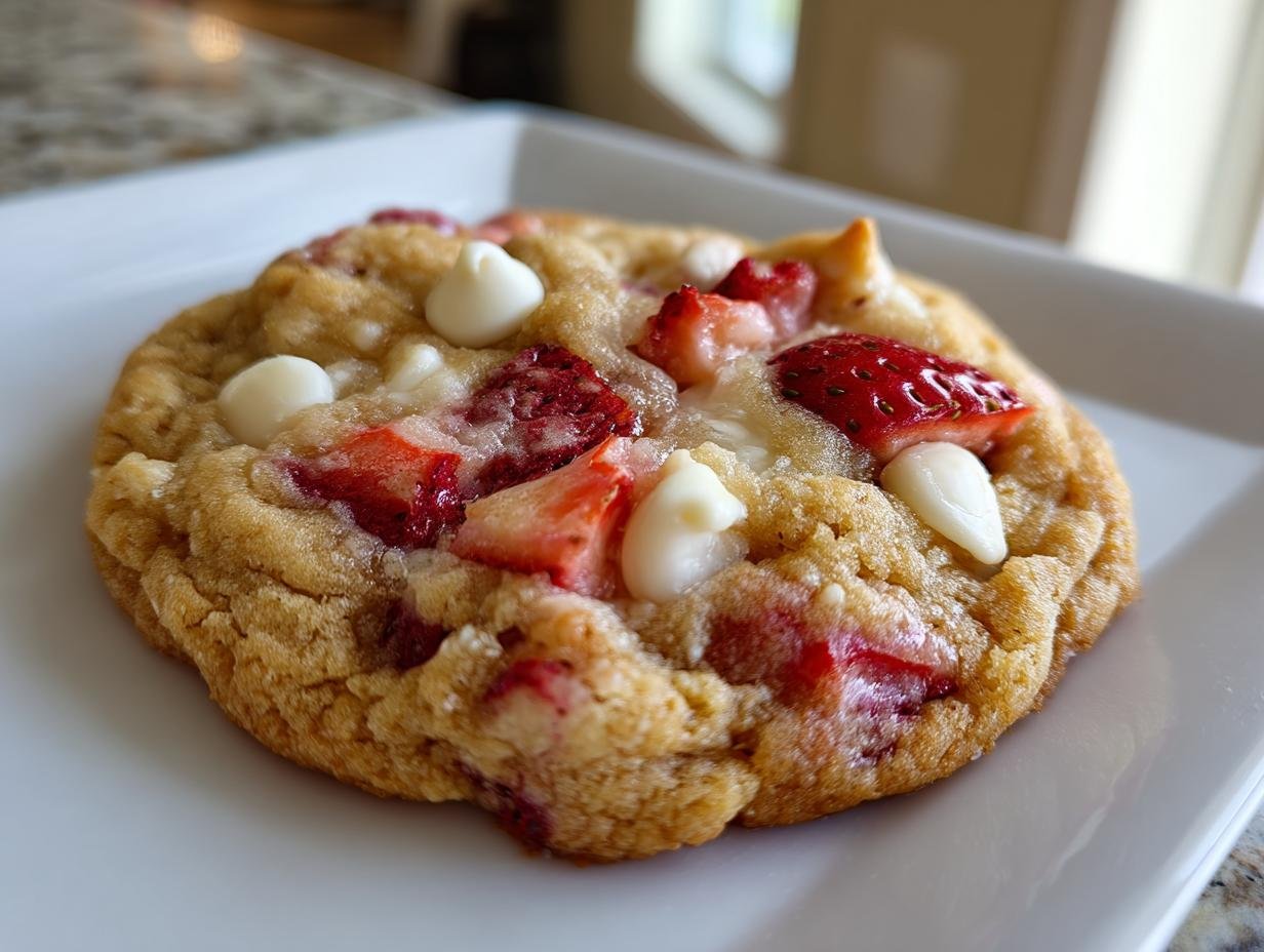Strawberry Cheesecake Cookies Recipe with Homemade
