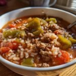 Stuffed Green Pepper Soup