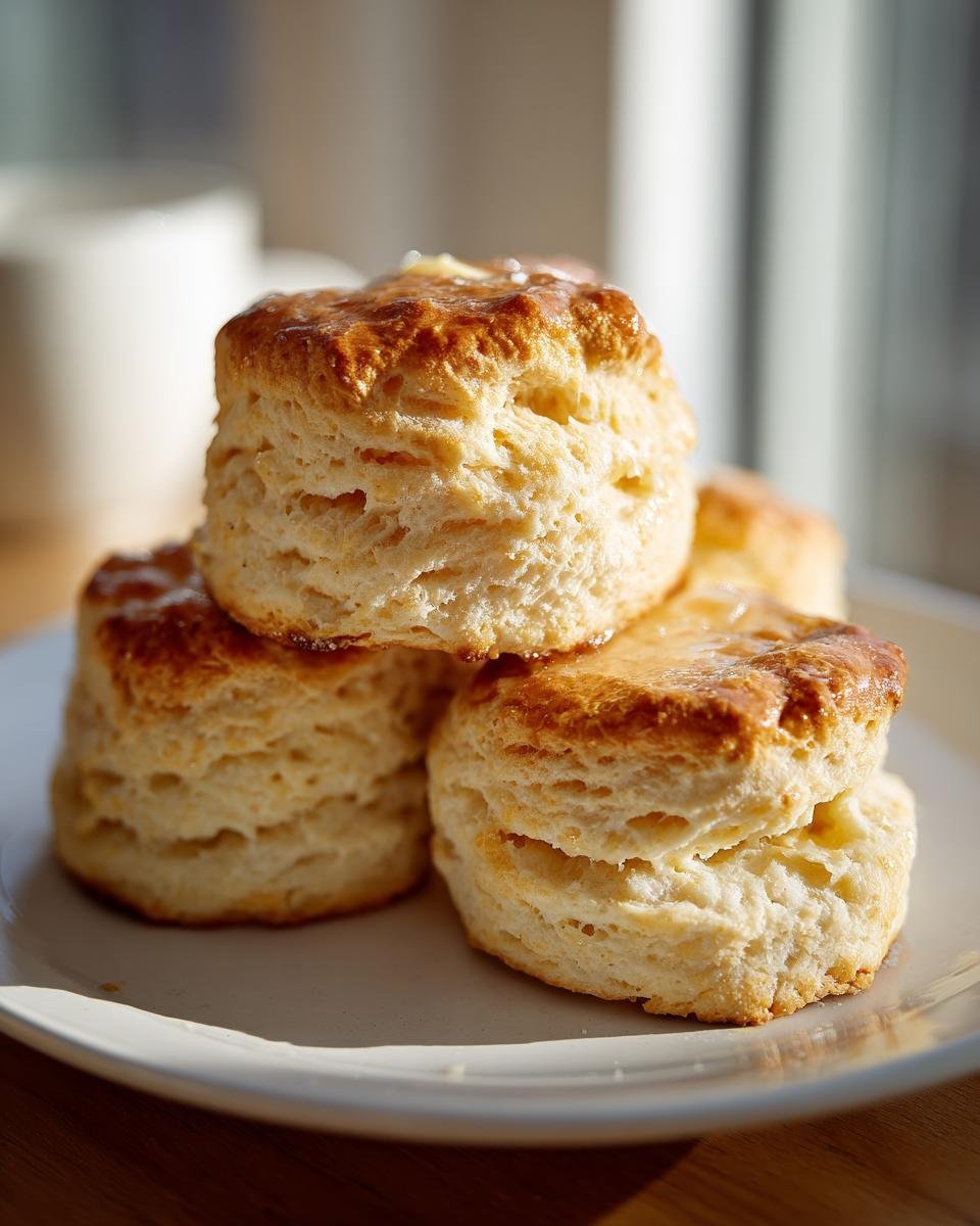 Sweet Cream Sourdough Biscuits - detail 1