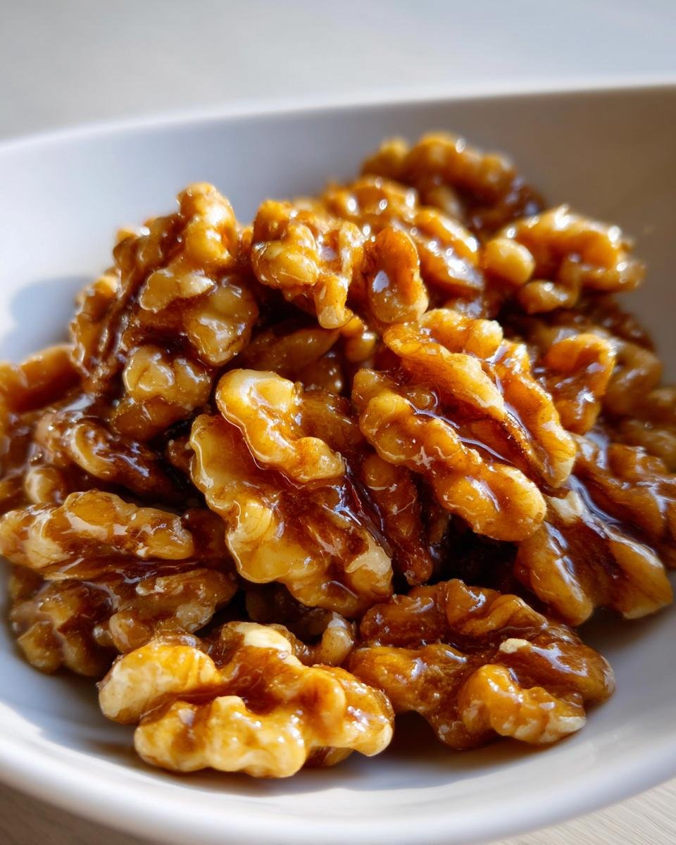 Sweet Glazed Candied Walnuts For Snacking - detail 1