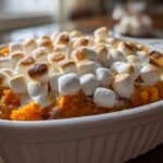 Sweet Potato Casserole with Marshmallows