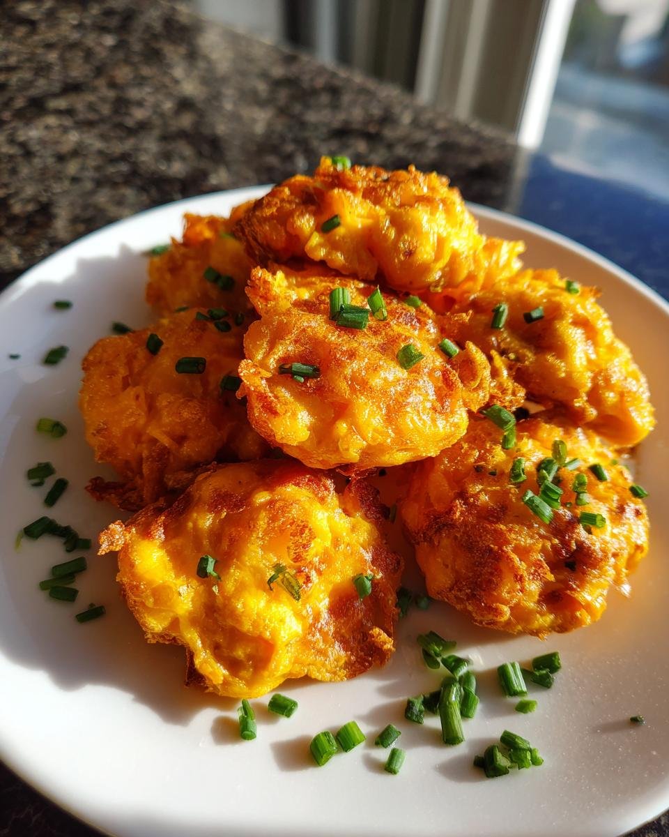Sweet Potato and Cheddar Bites - detail 1