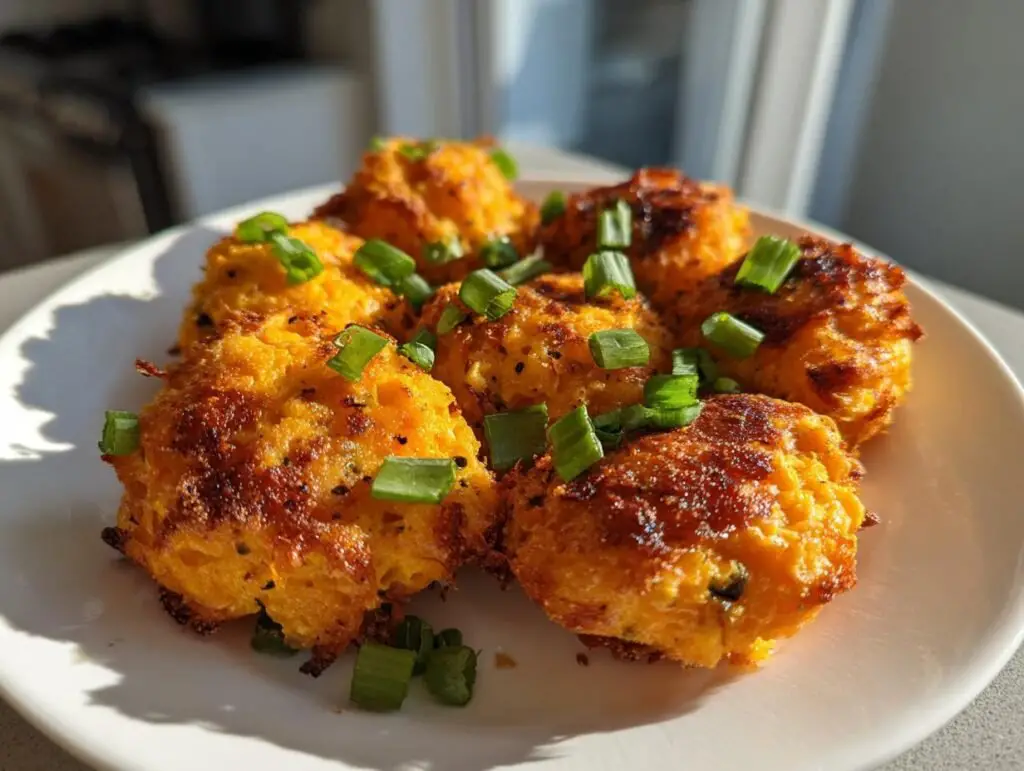 Sweet Potato and Cheddar Bites