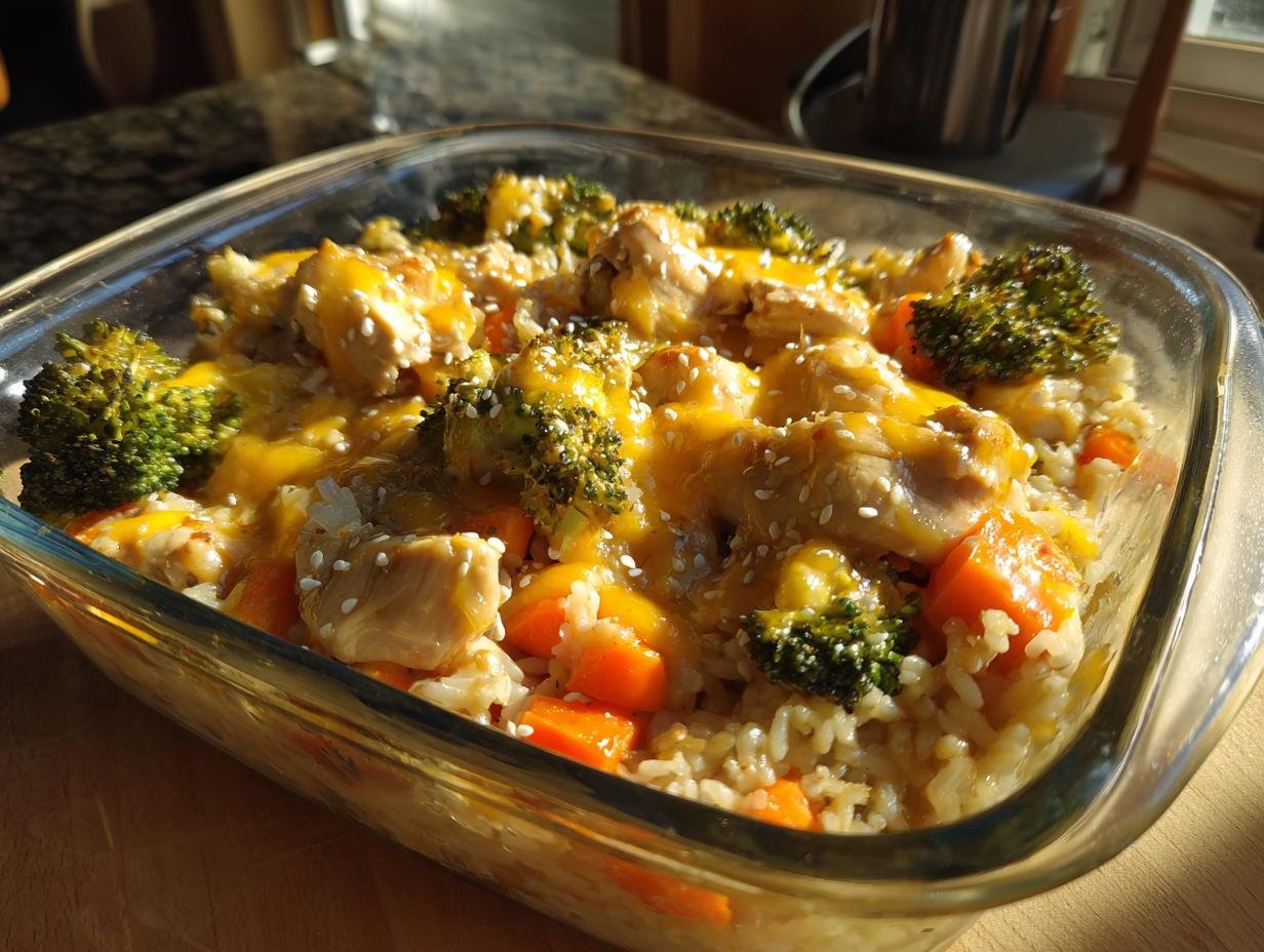 Teriyaki Chicken Casserole