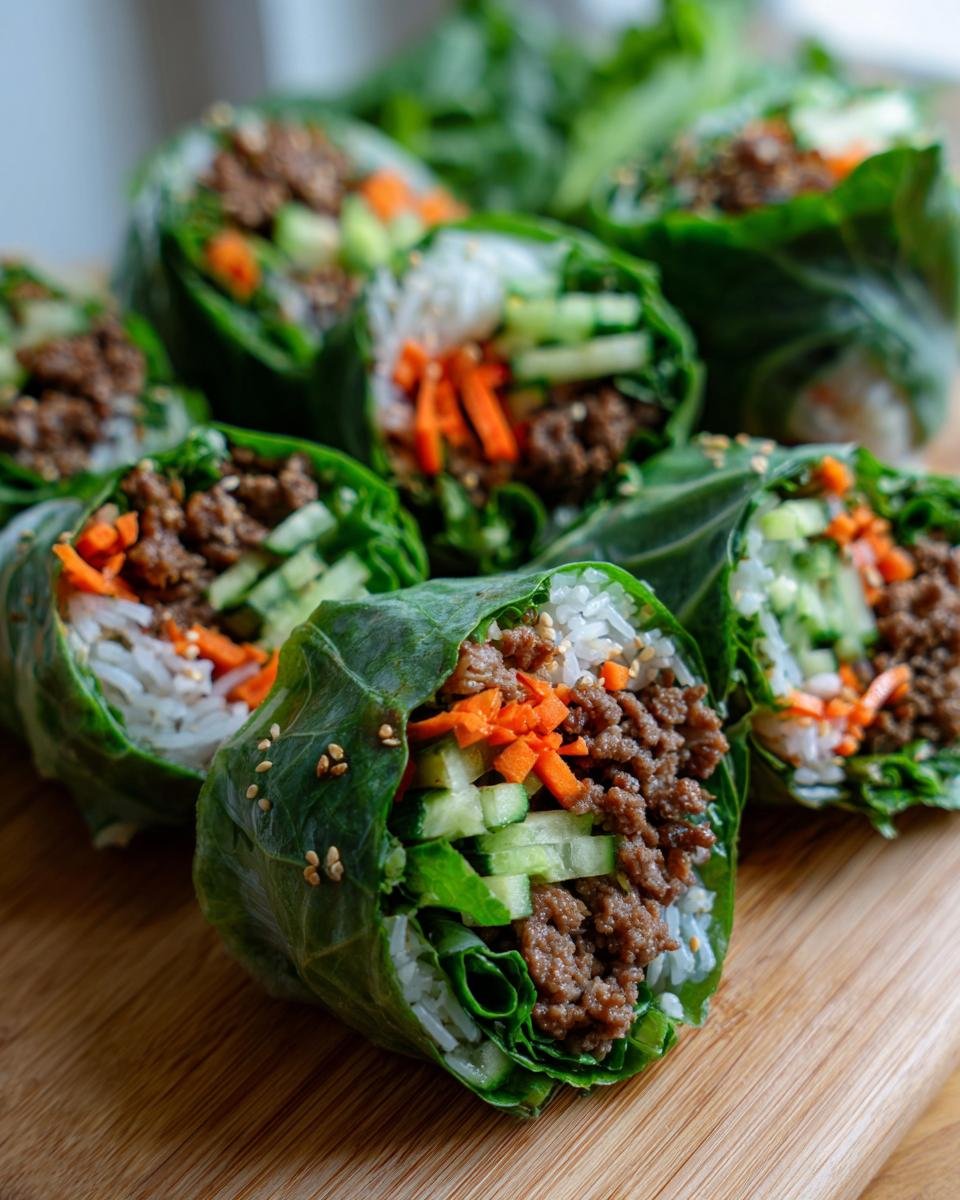 Thai Basil Beef Rolls – Flavorful Asian Inspired Beef Dish - detail 1