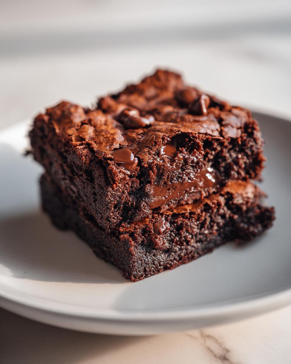 The Best Fudgy Chewy Browkies - detail 1