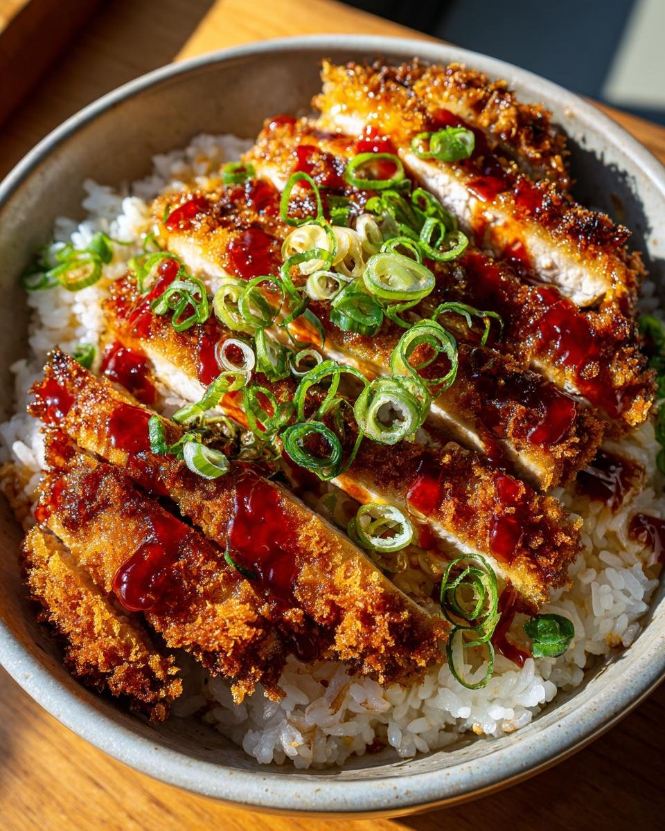 The Best Japanese Katsu Bowls With Crispy - detail 1