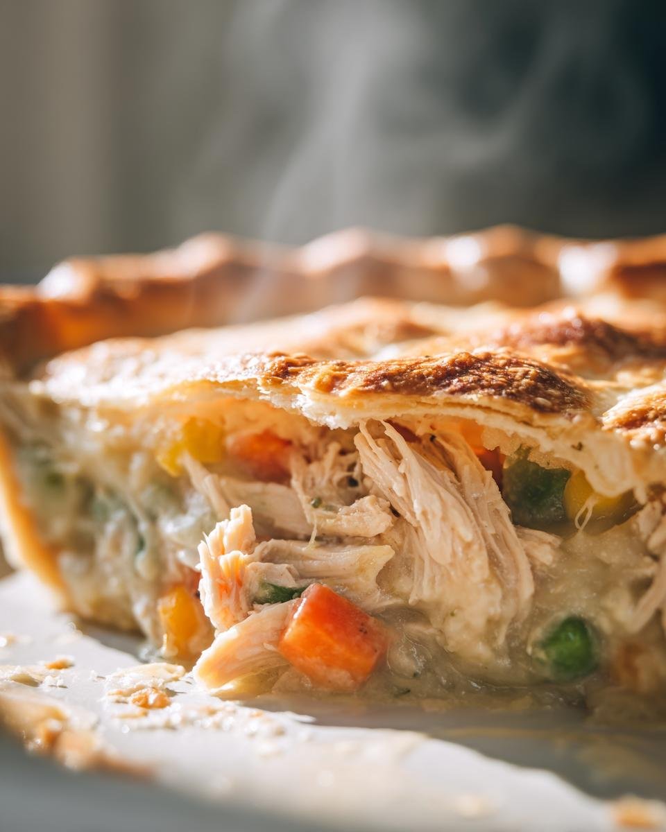 Turkey Pumpkin Pot Pie - detail 1