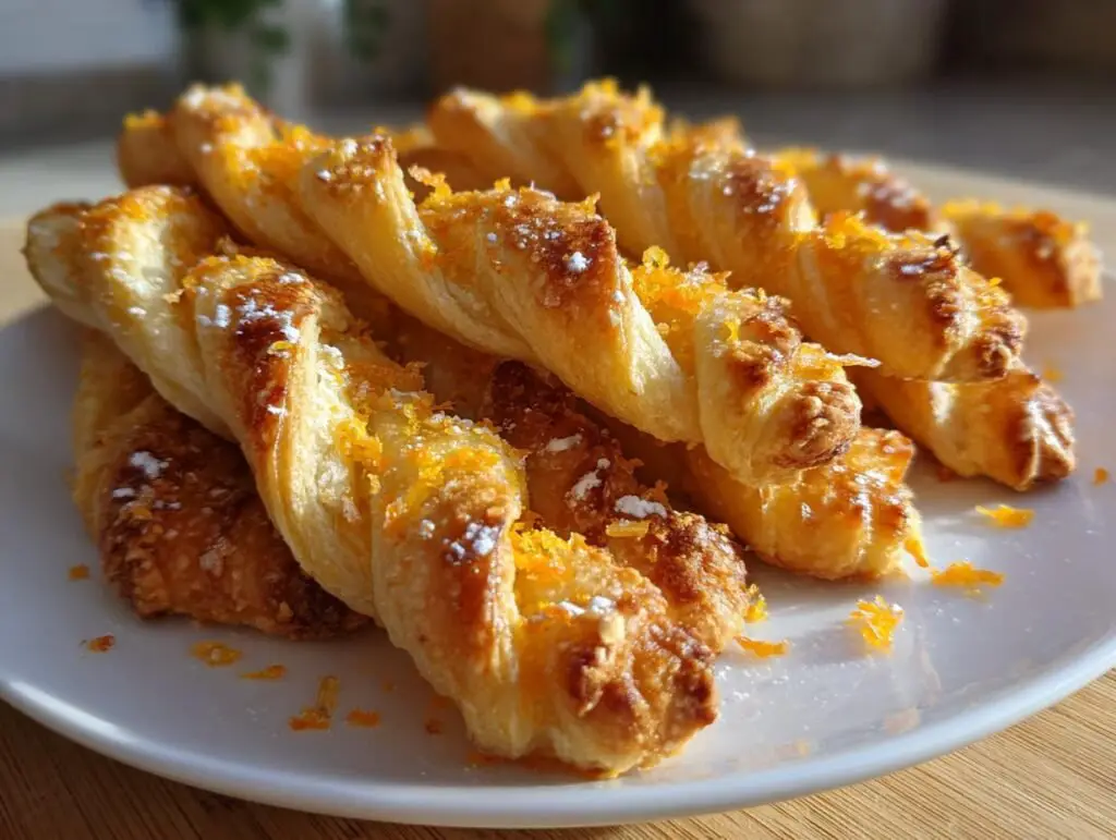 Twisted Holiday Cookies with Almond & Citrus