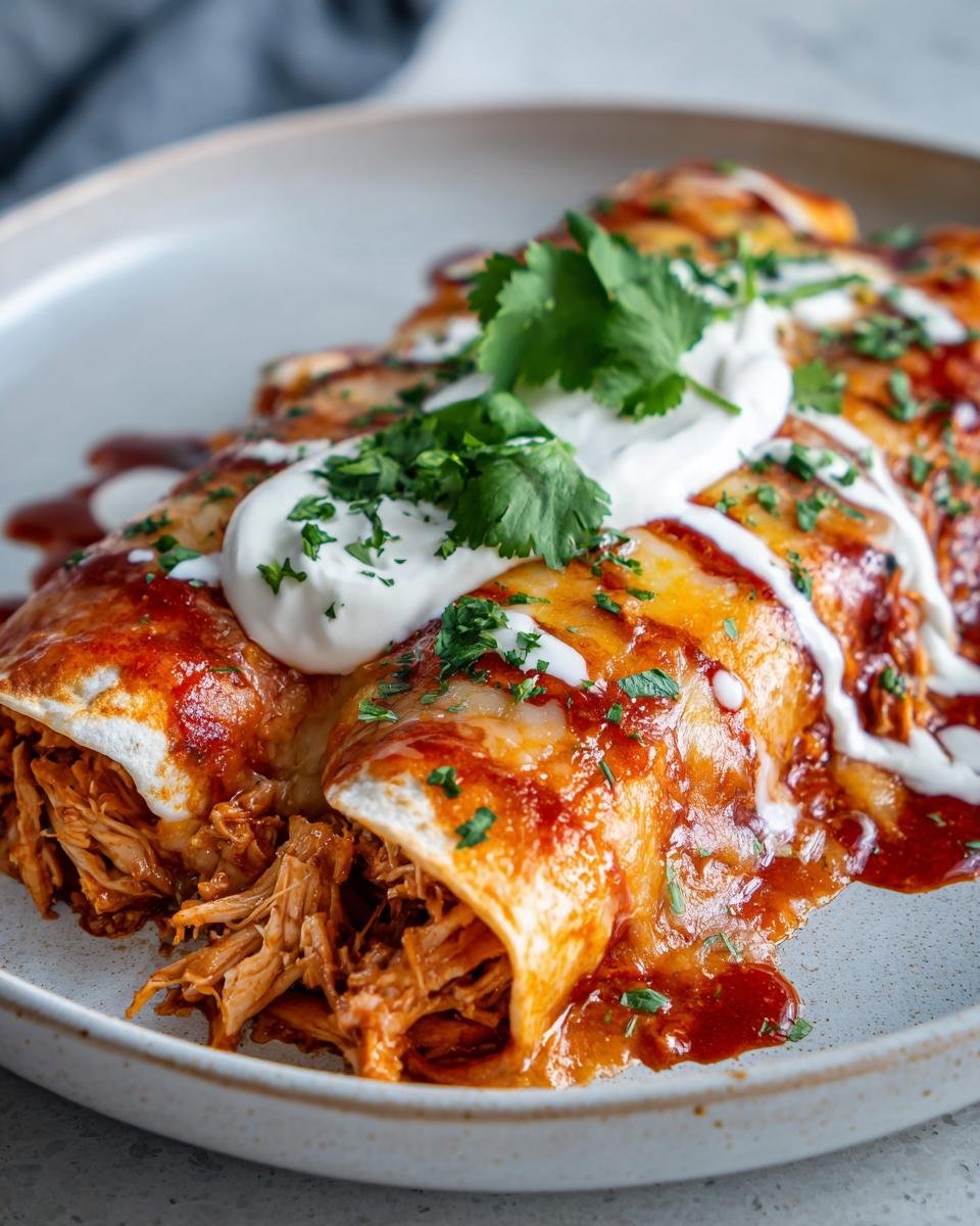 Ultimate Quick and Easy Chicken Enchiladas Recipe - detail 2