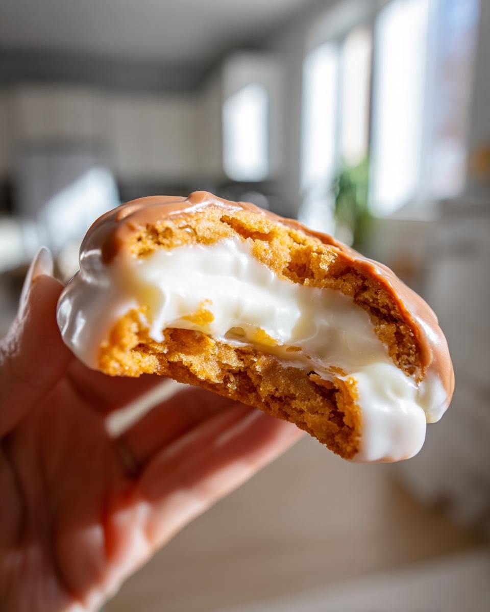 White Chocolate Dipped Chewy Maple Cookies - detail 2
