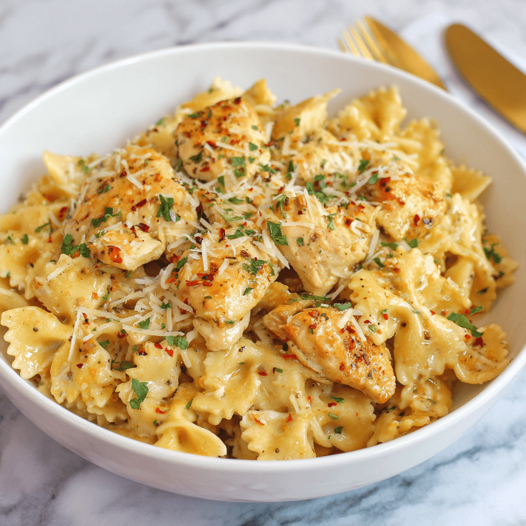 Easy Parmesan Chicken Pasta: A Simple Recipe You'll Love!