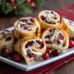 Festive holiday Cranberry Roll Ups: A Treat to Savor!