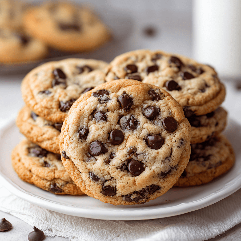 Ultra Thick Bakery Style Chocolate Chip Cookies Revealed!