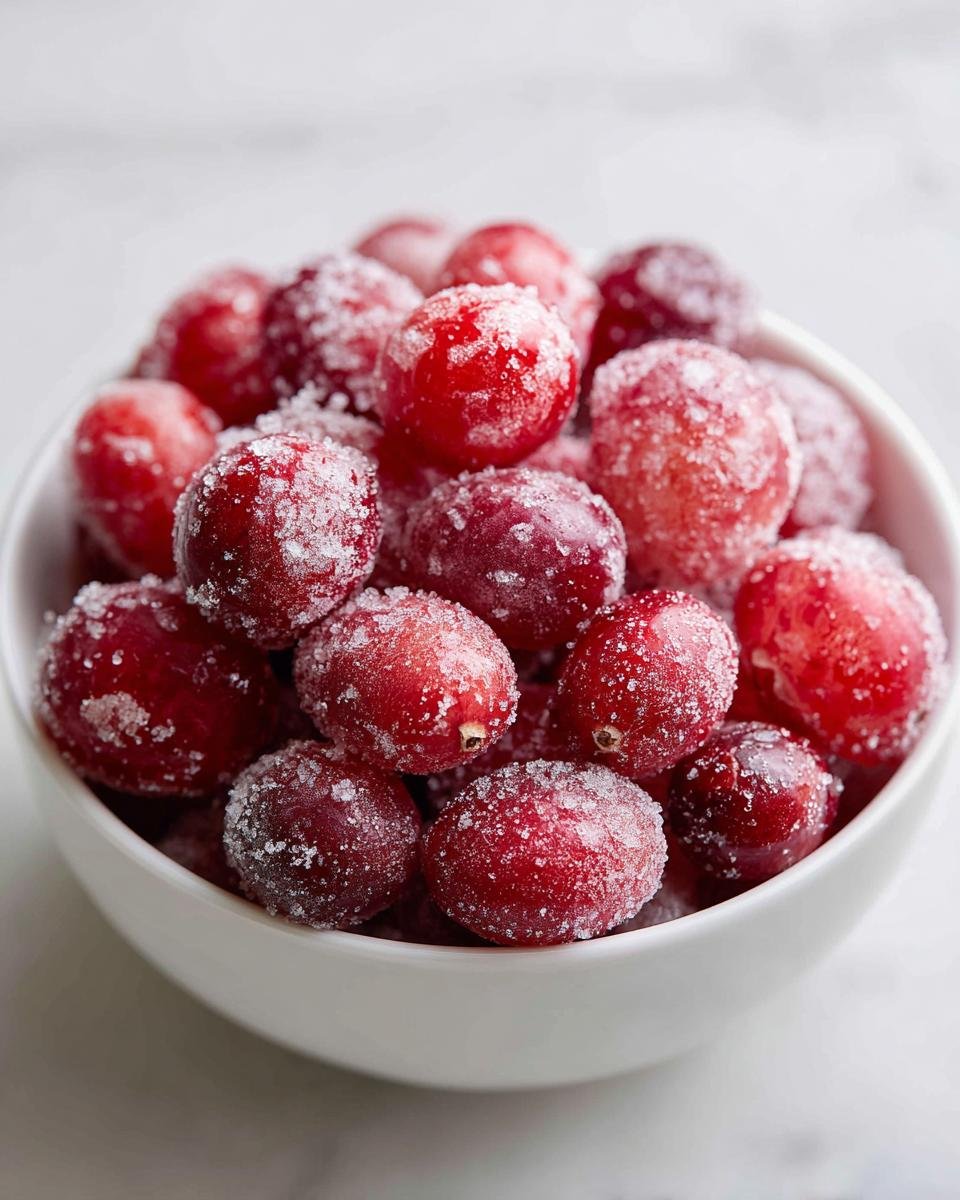 3 Ingredient Candied Cranberries - detail 1