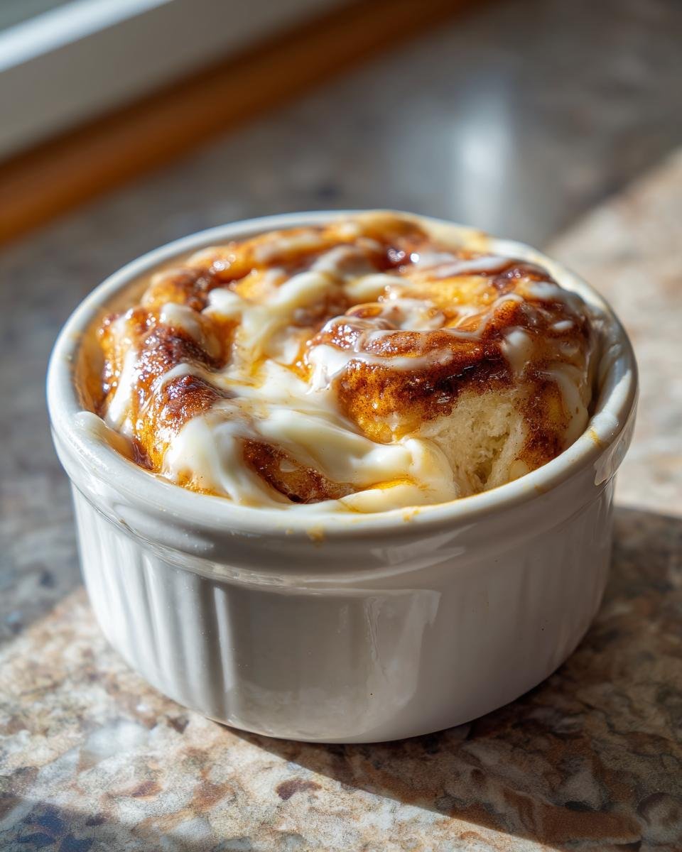 3-Minute Keto Cinnamon Roll Mug Cake: Quick, Low-Carb, & Gluten-Free - detail 1