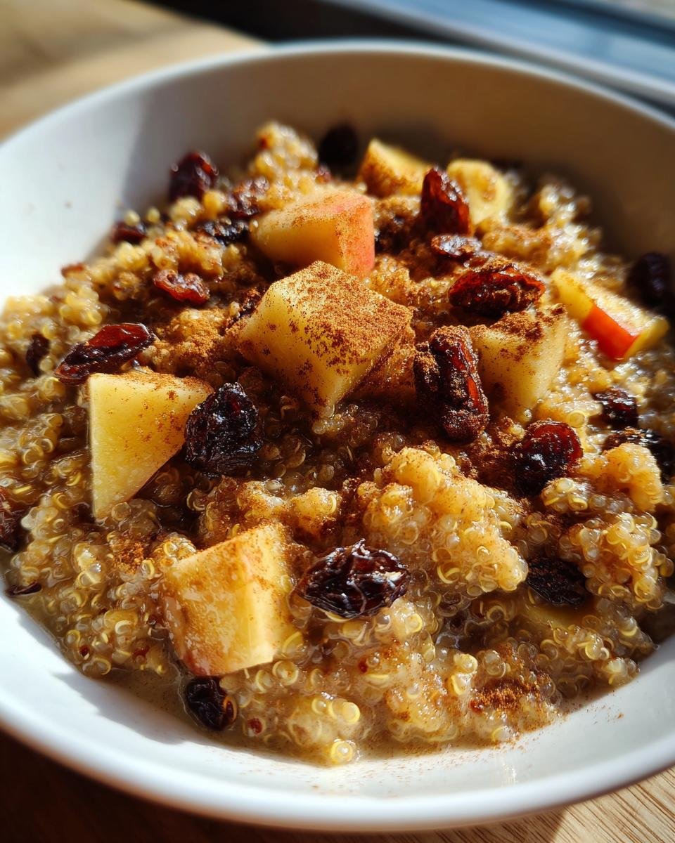 Apple Cinnamon Quinoa Porridge - detail 1