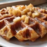 Apple Fritter Waffle Donuts – Easy Apple Dessert with a Sweet Glaze