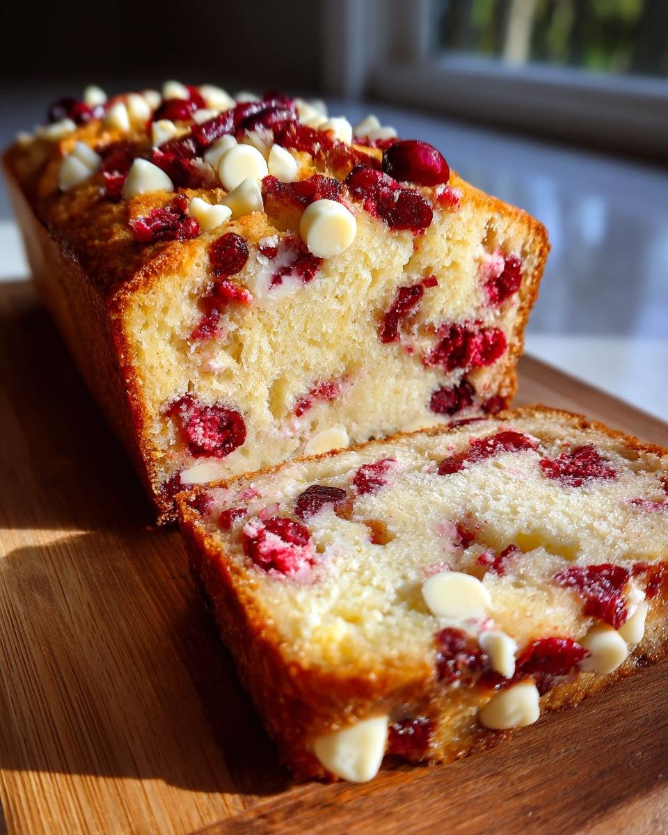 Better-Than-Starbucks Cranberry Bliss Bread – Festive, Moist & Full of Holiday Flavor - detail 1