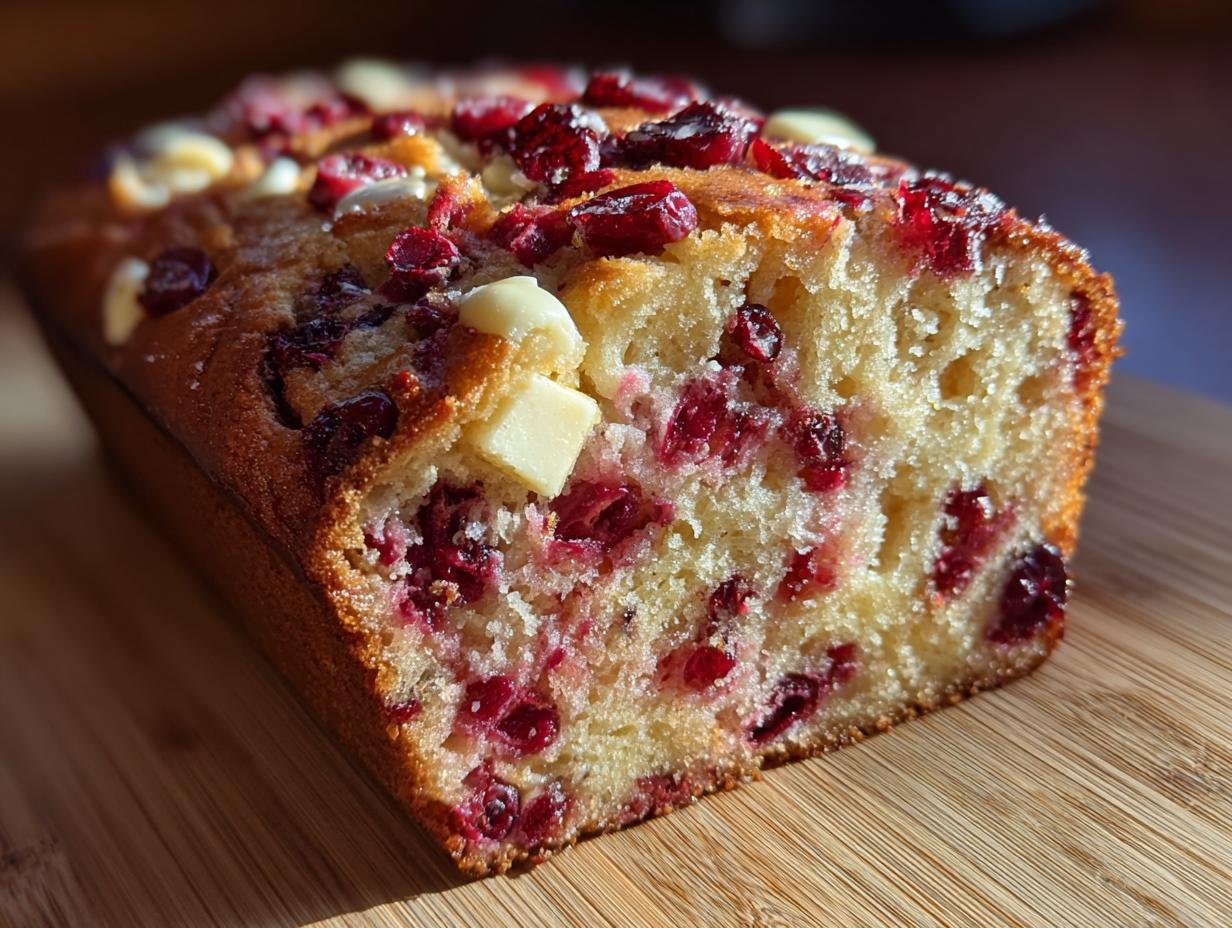 Better-Than-Starbucks Cranberry Bliss Bread – Festive, Moist & Full of Holiday Flavor