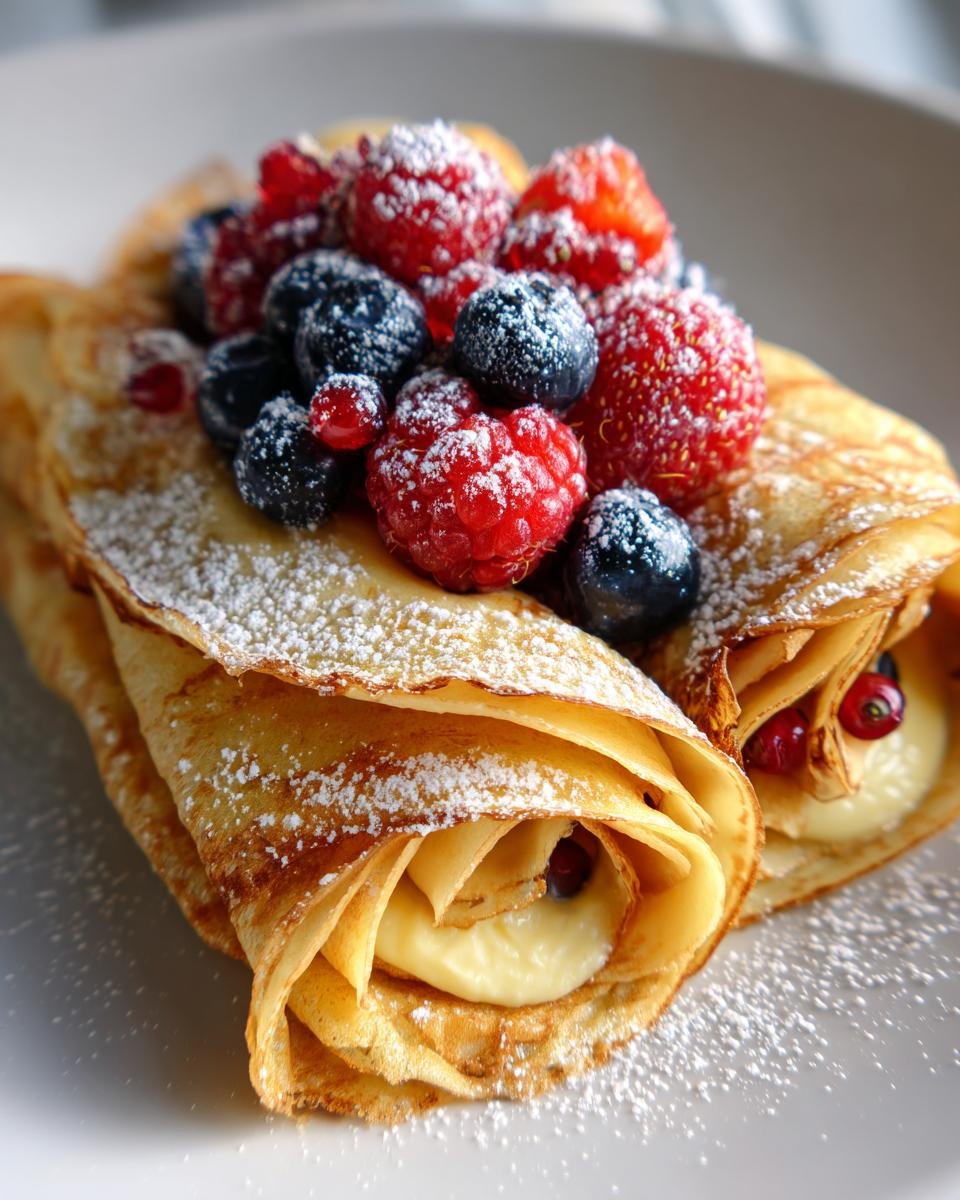 Blender Eggnog Crepes - detail 1