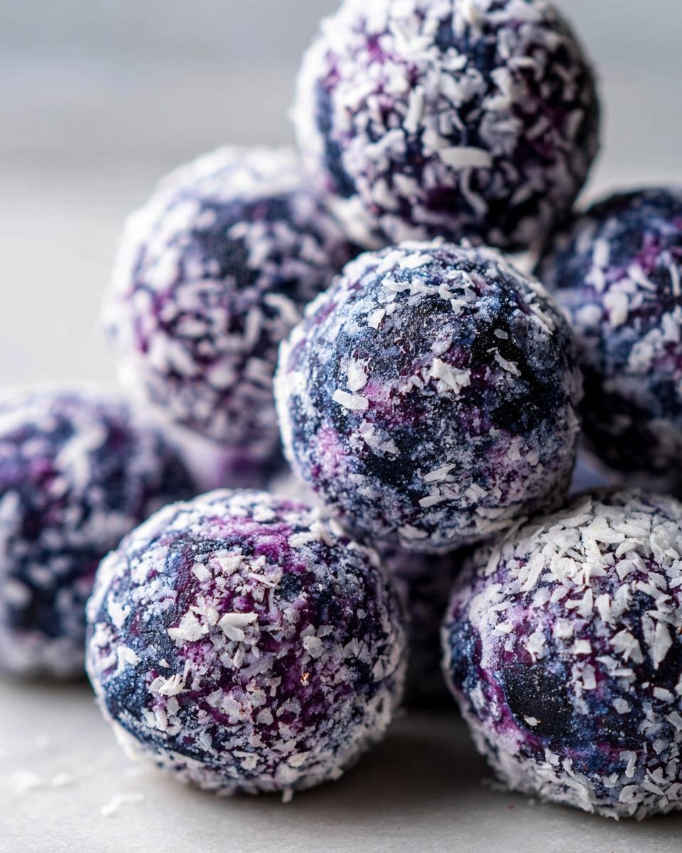 Blueberry Cheesecake Protein Balls - detail 2