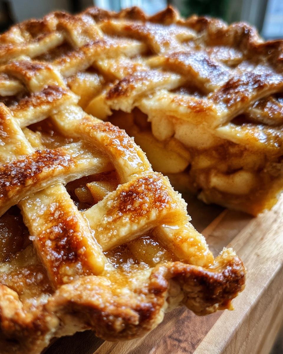 Brown Butter Apple Pie - detail 2