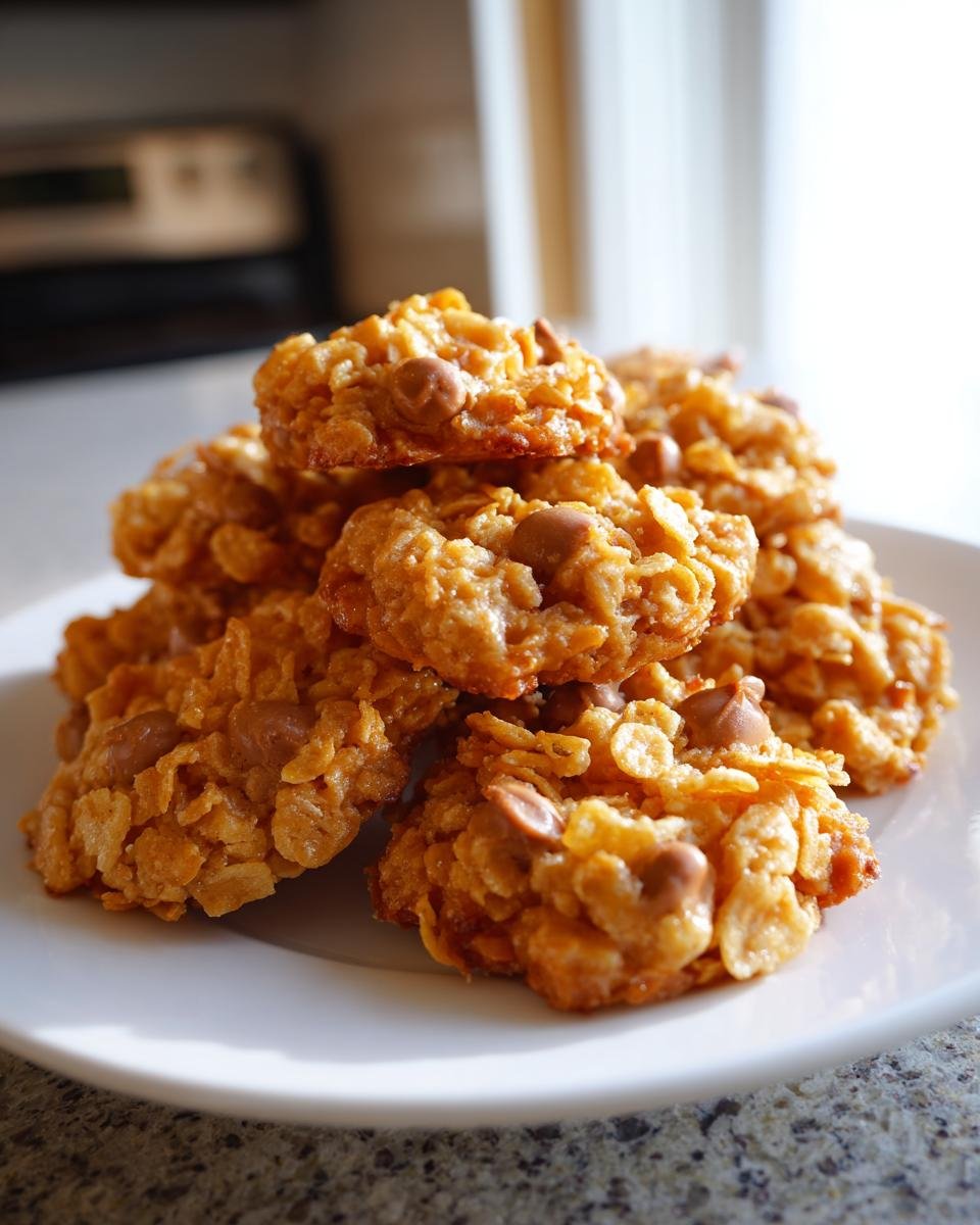 Butterscotch Cornflake Cookies - detail 2