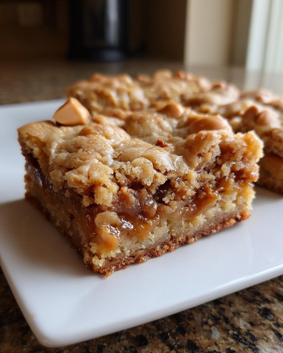 Butterscotch Toffee Cookie Bars – Gooey, Crunchy Perfection - detail 1