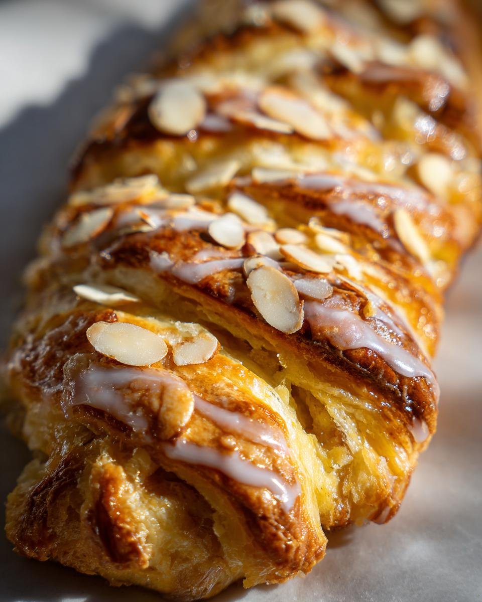 Buttery Almond Braid - detail 1