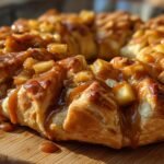 Caramel Apple Cream Cheese Crescent Ring – A Delicious Holiday Treat!