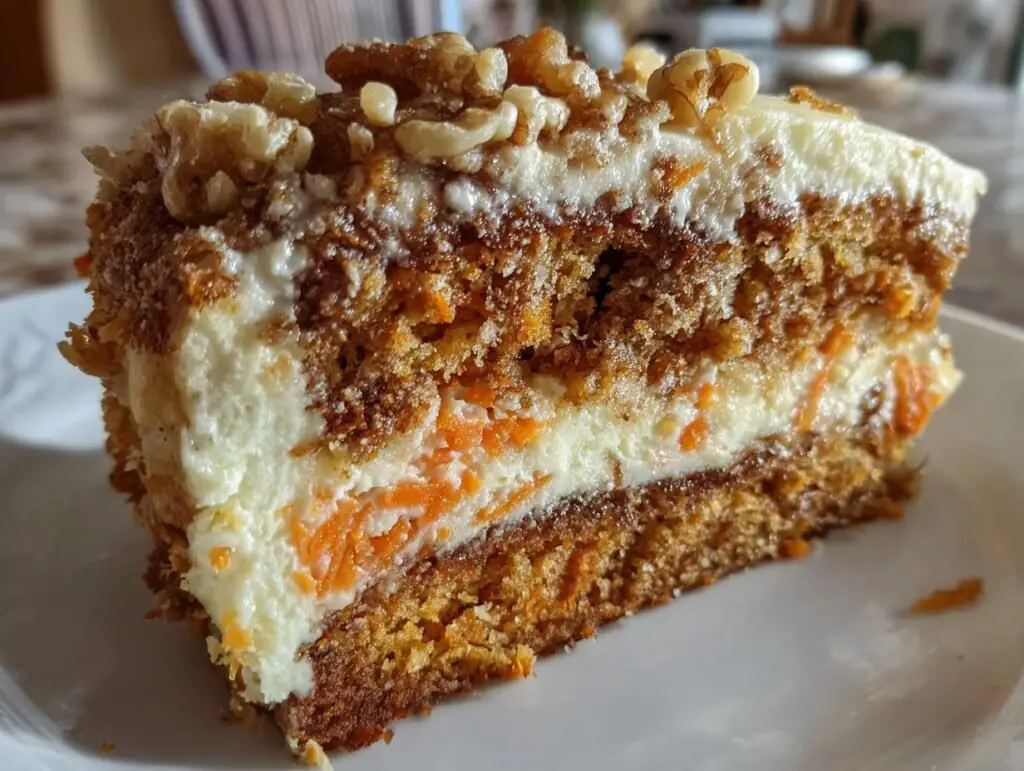 Carrot Cake Cheesecake (with Cake Mix)