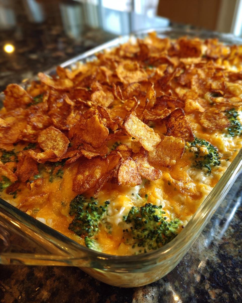 Cheesy Broccoli Rice Casserole - detail 1